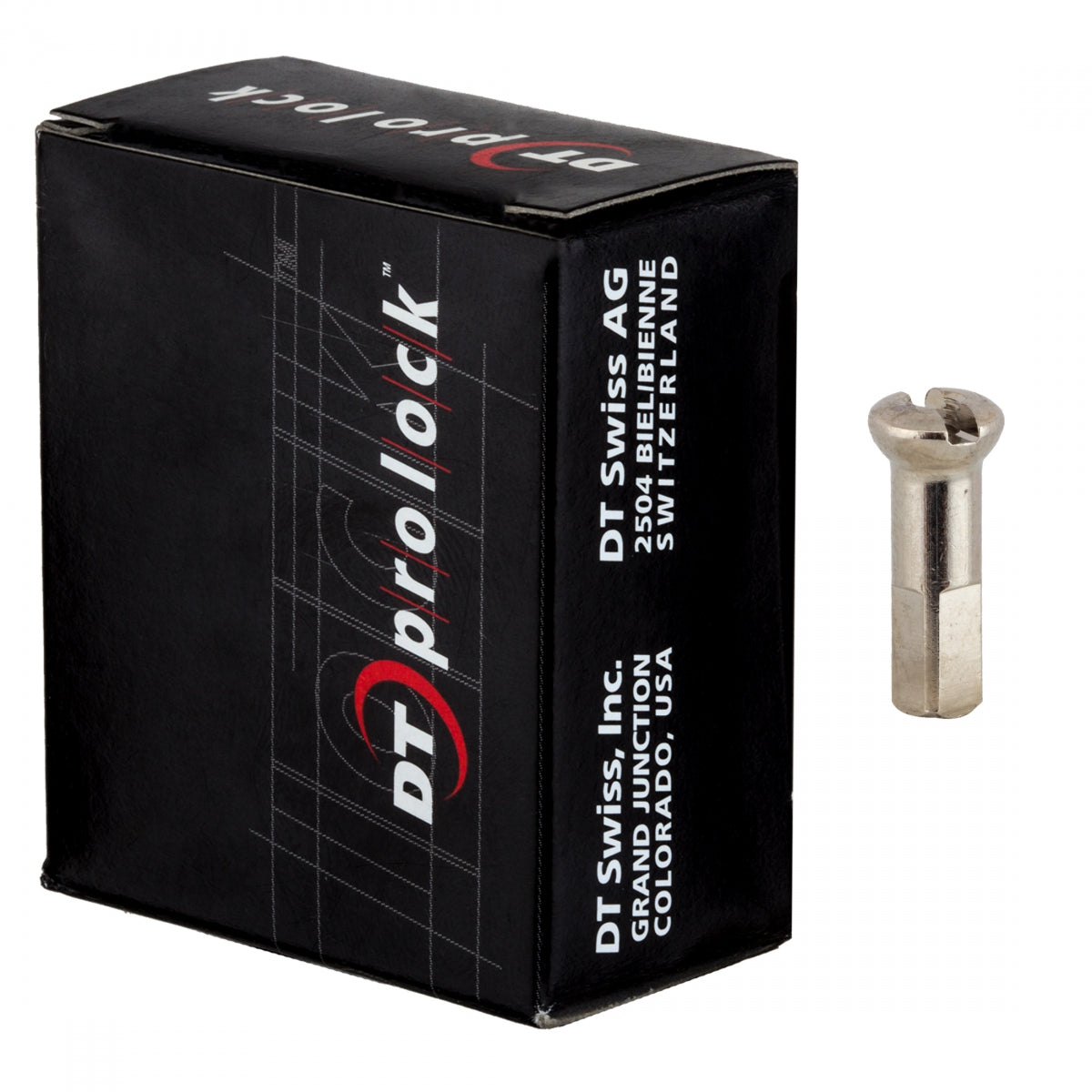 DT SWISS SPOKE NIPPLE DT BRASS 2.0x14mm PROLOCK/PROHEAD SL BXof100 - DT SWISS