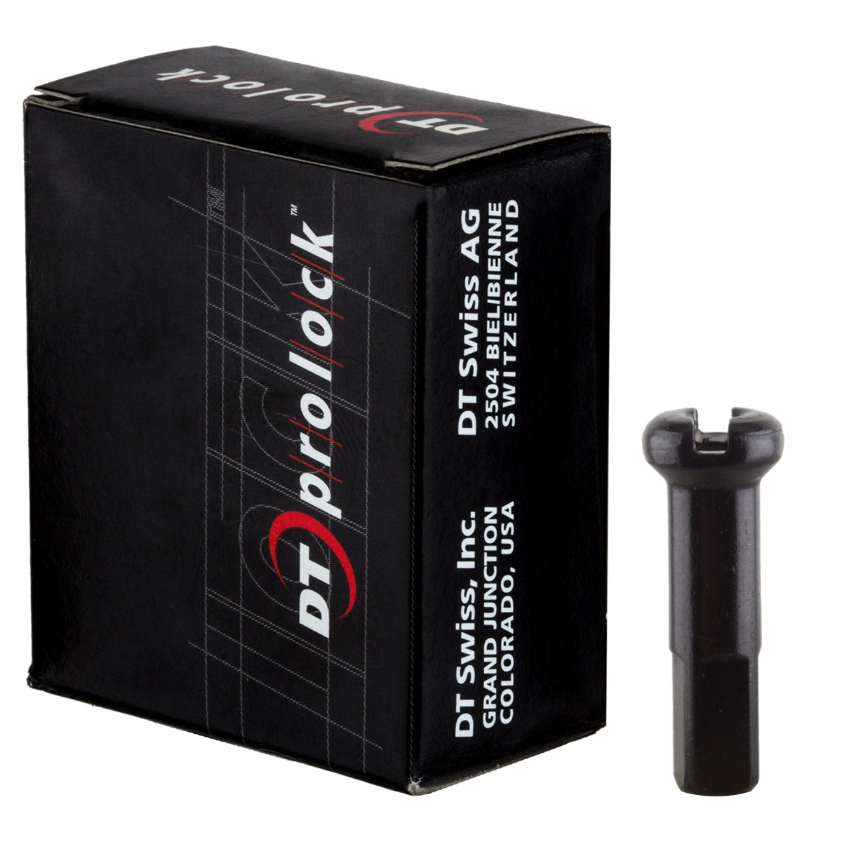 DT SWISS SPOKE NIPPLE DT ALY 2.0x16mm PROLOCK BK BXof100 - DT SWISS