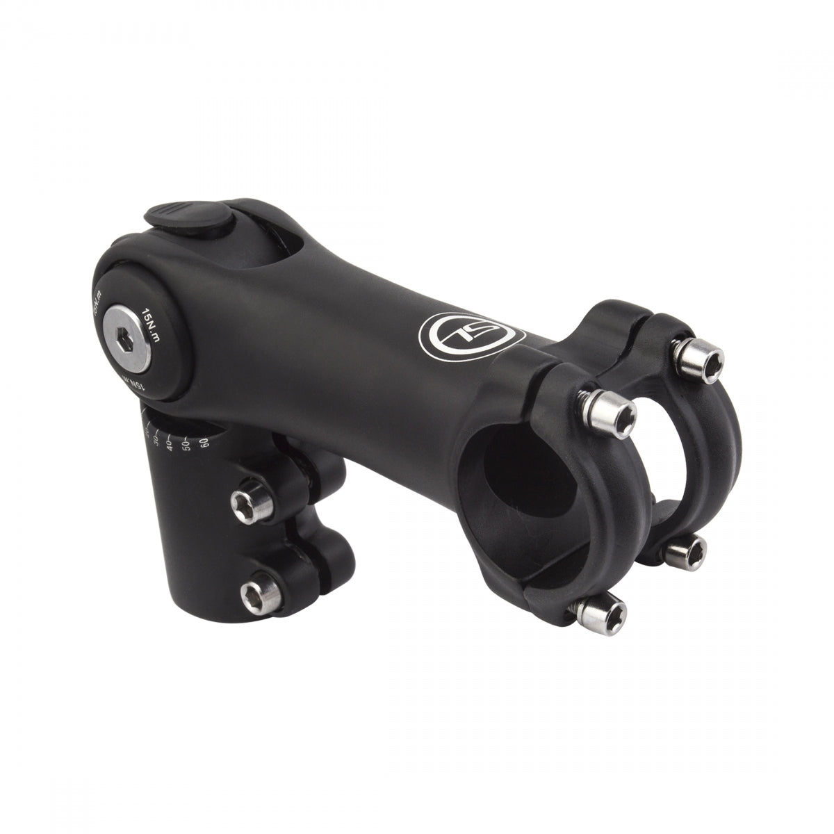SUNLITE STEM SUNLT ADJ TOP MOUNT 90 BK 31.8-25.4/28.6 - SUNLITE