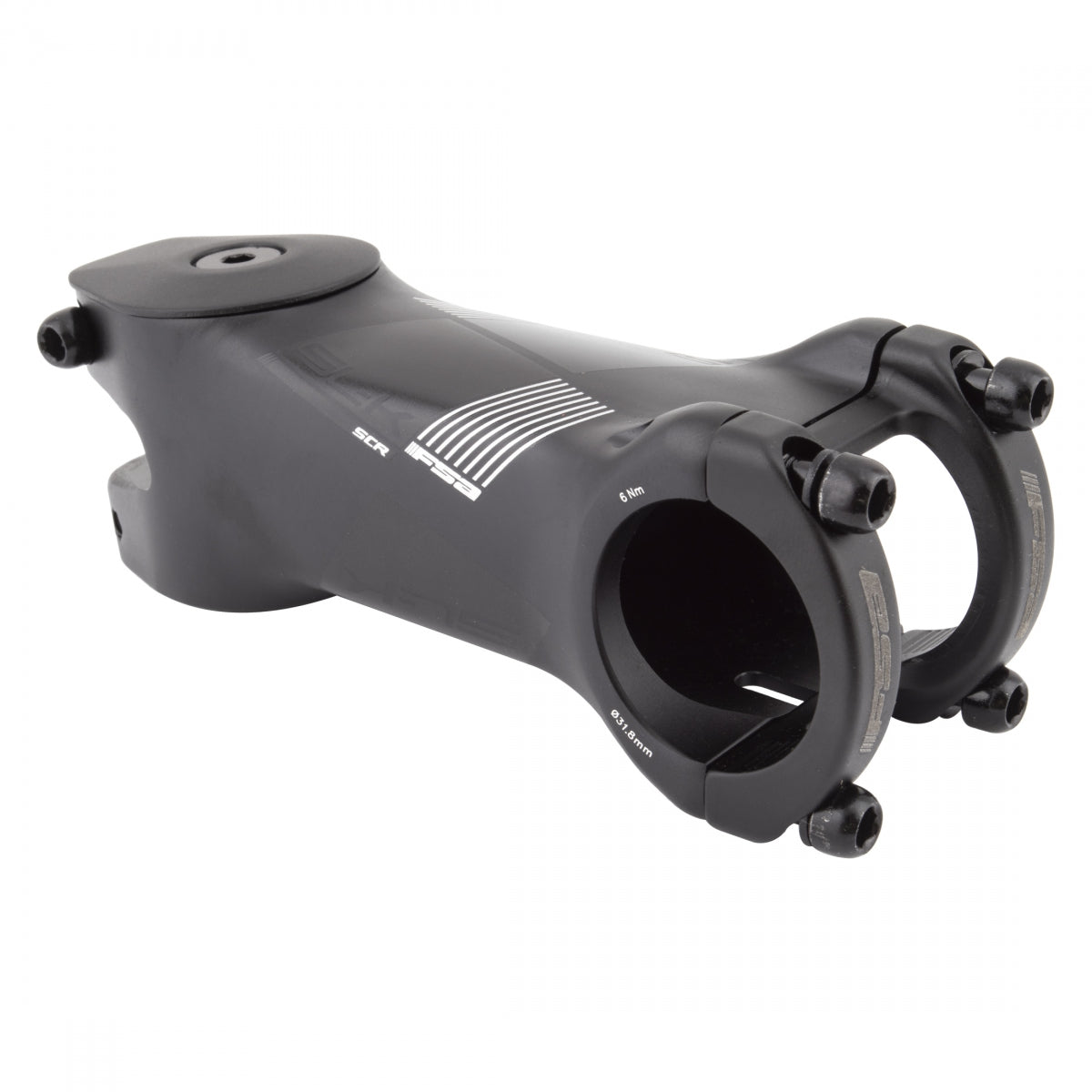FULL SPEED AHEAD STEM FSA SLK 90mm 6d 31.8 BK w/BK (K) - FULL SPEED AHEAD