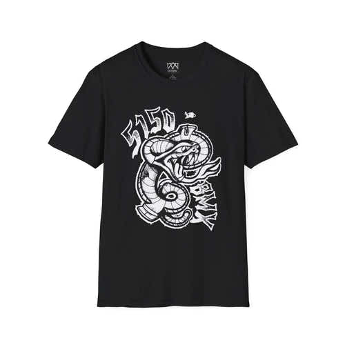 5150bmx "Snake Run" Tee (Black)