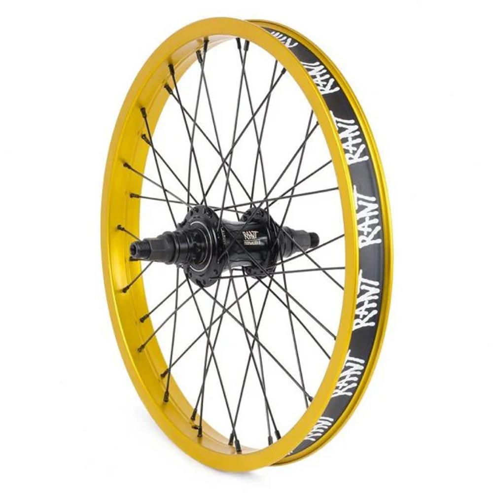 Rant 18" Party On V2 Rear Cassette Wheel - RHD available at 5150bmx.com