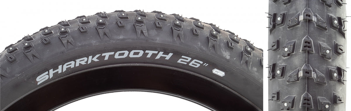 ARISUN TIRE ARISUN SHARKTOOTH 26x4.0 BK FOLD/60/152-STUD - ARISUN