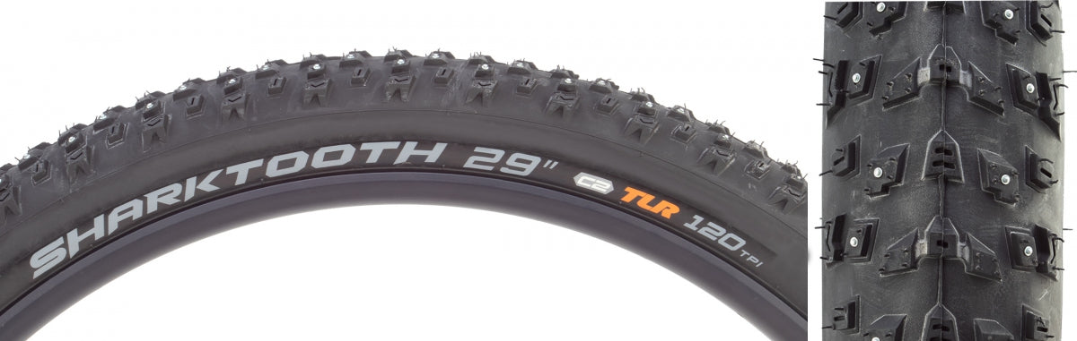 ARISUN TIRE ARISUN SHARKTOOTH 29x2.8 BK FOLD/120 TR/220-STUD - ARISUN