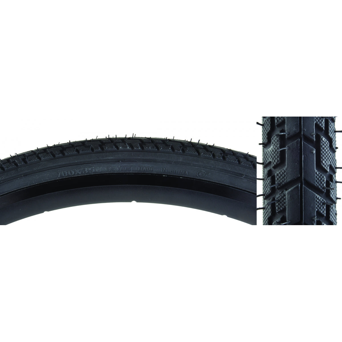SUNLITE TIRE SUNLT 700x35 BK/BK HYBRID CST979 WIRE - SUNLITE