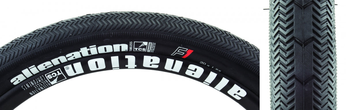 ALIENATION TIRE AN TCS F1 20x1.95 FOLD BK/BK - ALIENATION
