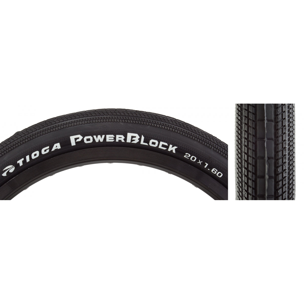 TIOGA TIRE TIOGA POWERBLOCK S-SPEC 20x1.6 FOLD BK - TIOGA