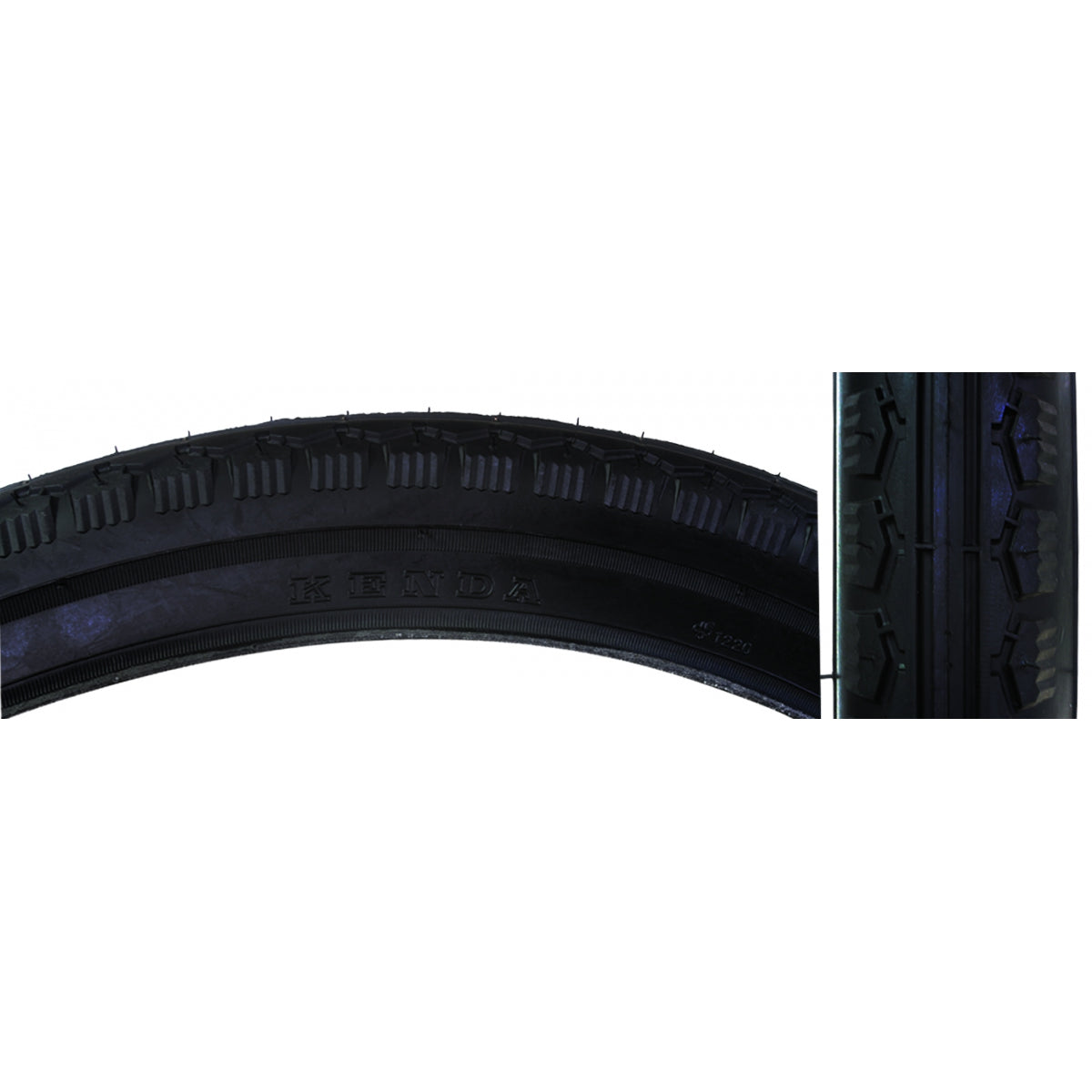 SUNLITE TIRE SUNLT 26x2.125 BK/BK STREET K130 WIRE - SUNLITE