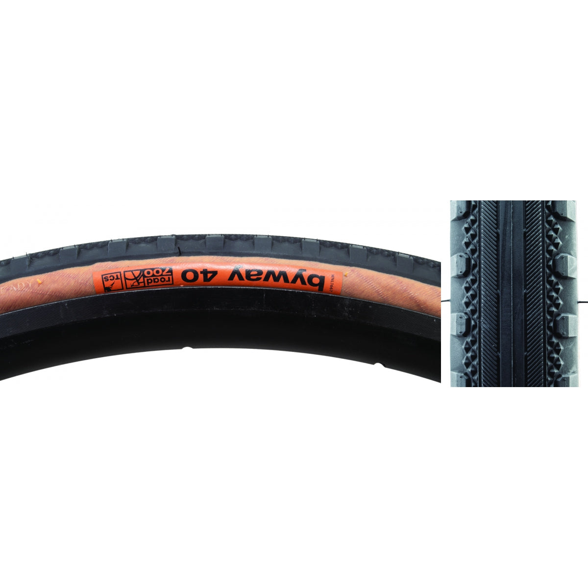 WTB TIRE WTB BYWAY 700x40 BK/SK ROAD TCS FOLD - WTB