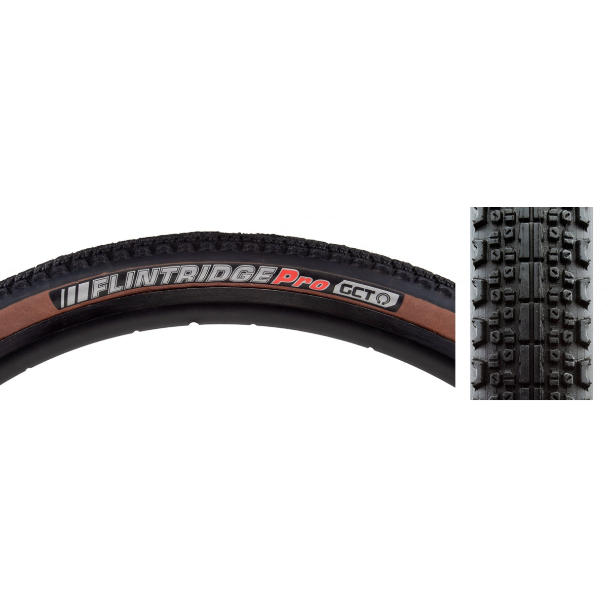 KENDA TIRE KEN FLINTRIDGE PRO 700x40 BK/CSK DTC/GCT/TLR/120 FOLD 50psi - KENDA