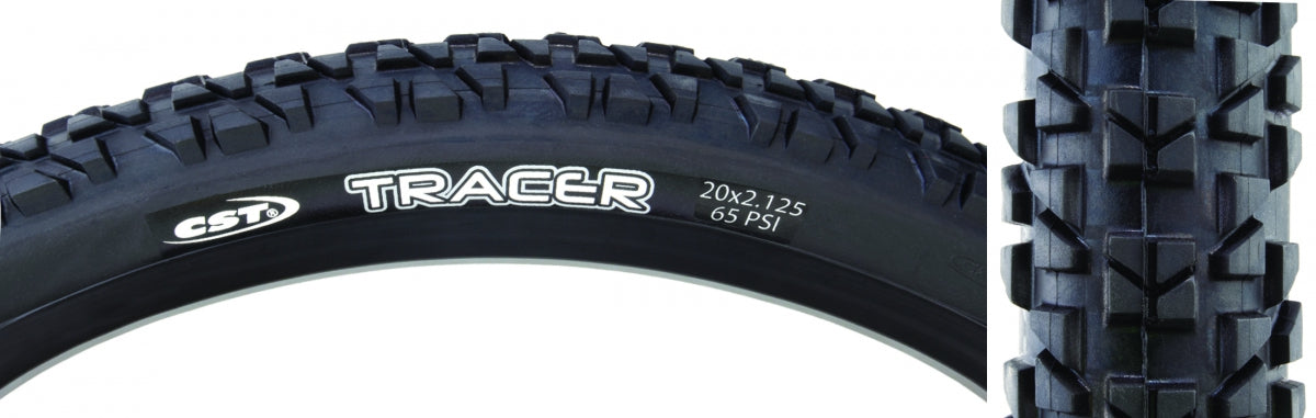 CST PREMIUM TIRE CSTP TRACER 20x2.125 BSK WIRE - CST PREMIUM