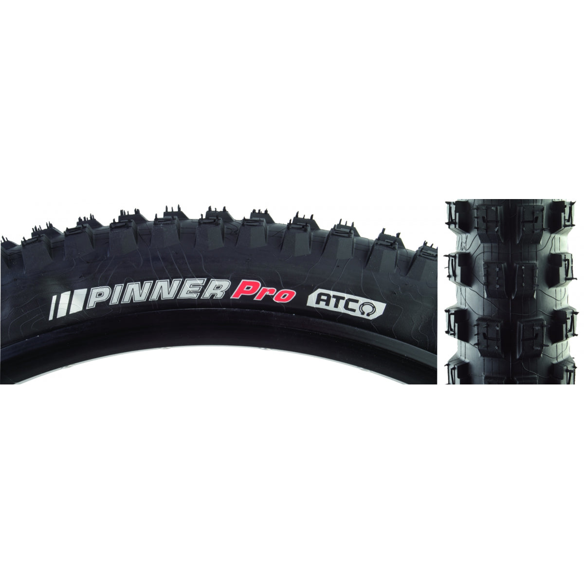 KENDA TIRE KEN PINNER PRO 27.5x2.4 BK/BK DUAL-LAYER/ATC/TLR/60 FOLD __psi - KENDA
