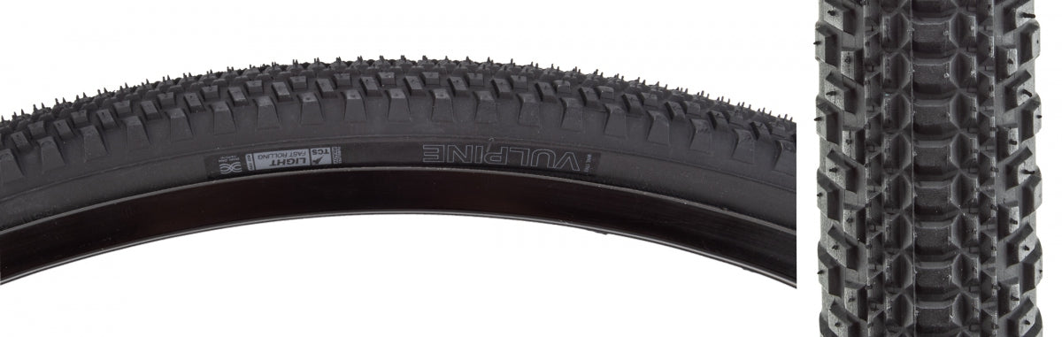 WTB TIRE WTB VULPINE 700x36 BK/BK LIGHT FR TCS/60/DNA FOLD - WTB
