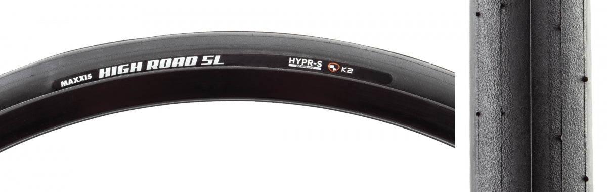 MAXXIS TIRE MAX HIGH ROAD SL 700x23 BK FOLD/170 HYPR-S/K2 - MAXXIS