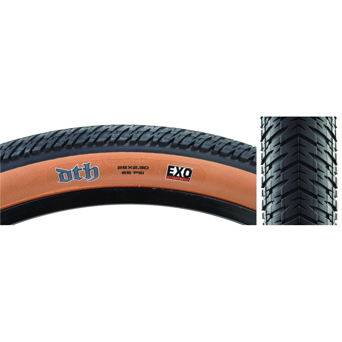 MAXXIS TIRE MAX DTH 26x2.3 BK/DSK WIRE/60 SC/EXO - MAXXIS