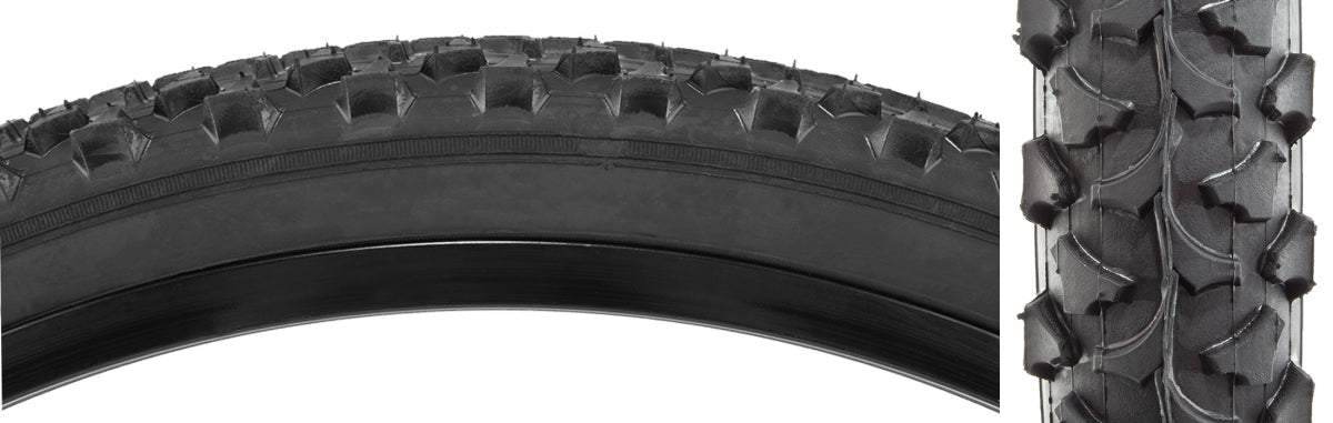SUNLITE TIRE SUNLT UTILIT 26x1.95 BK/BK ALPHABITE H518 WIRE - SUNLITE