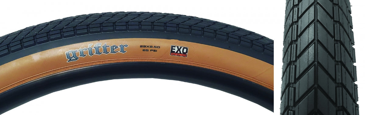 MAXXIS TIRE MAX GRIFrontER 29x2.5 BK/TAN WIRE/60 SC/EXO - MAXXIS
