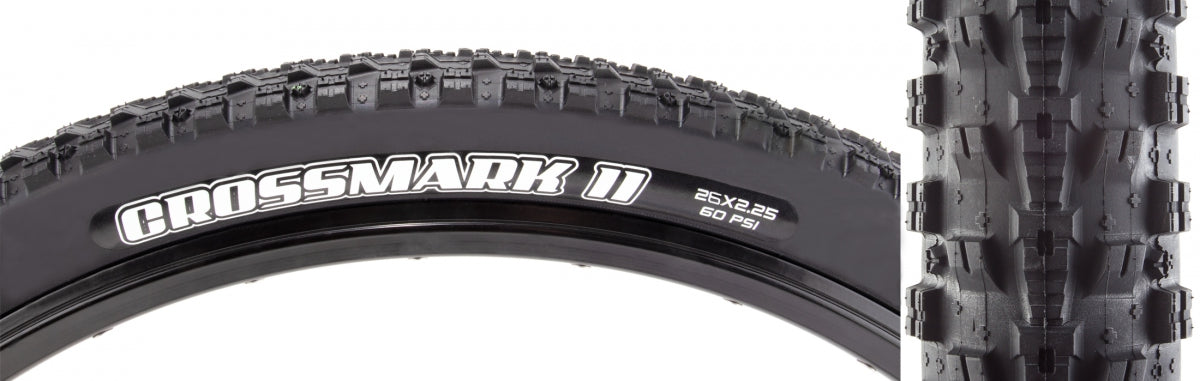MAXXIS TIRE MAX CROSSMARK II 26x2.25 BK WIRE/60 - MAXXIS