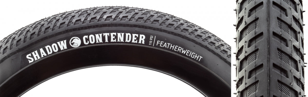 THE SHADOW CONSPIRACY TIRE TSC CONTENDER FEATHERWEIGHT 20x2.35FOLD BK/Black - THE SHADOW CONSPIRACY