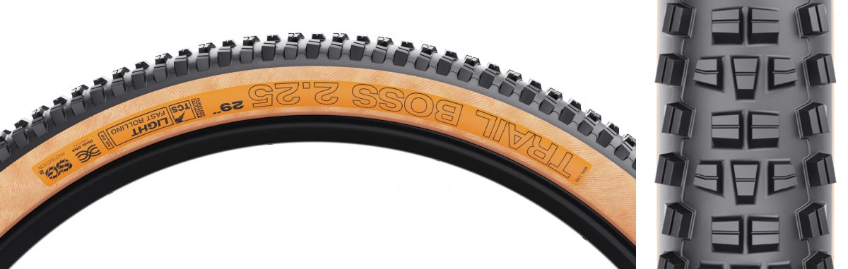 WTB TIRE WTB TRAIL BOSS 29x2.25 BK/TAN LIGHT FR TCS/60/DUAL-DNA/SG2 FOLD - WTB
