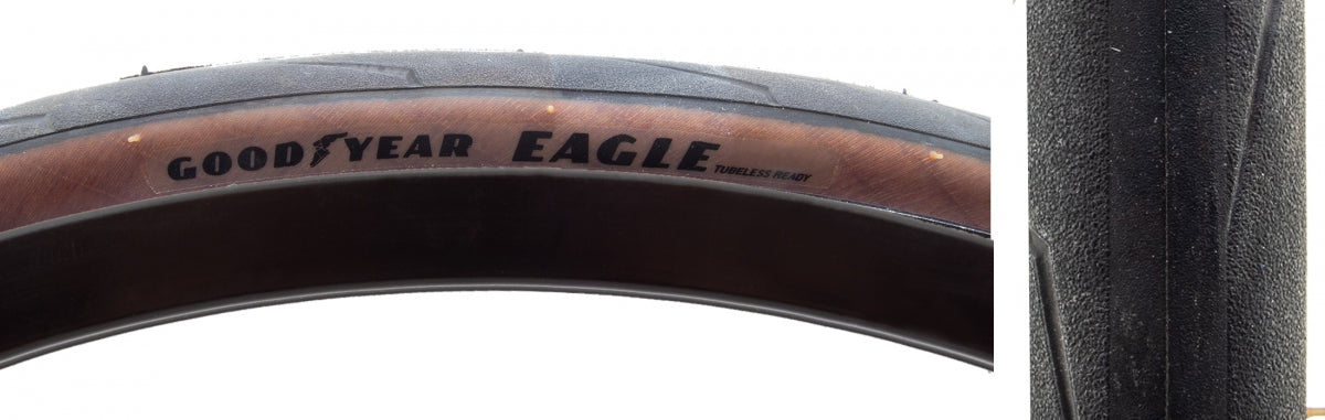 GOODYEAR TIRE GOODYEAR EAGLE 700x28 BK/YSK FOLD TR/HP/RSH - GOODYEAR