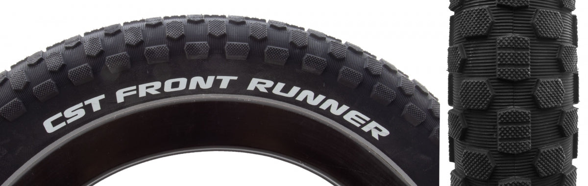 CST PREMIUM TIRE CSTP FRONT RUNNER 20x3.30 BK/BK/REF - CST PREMIUM