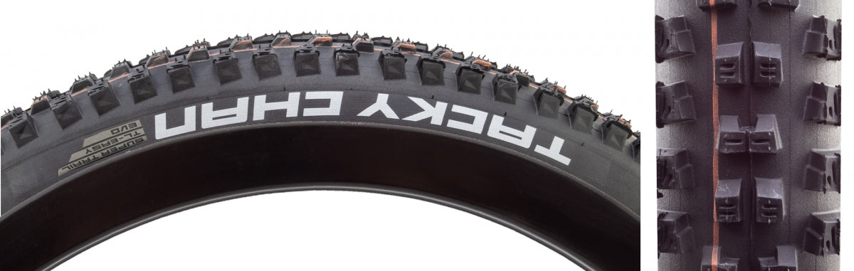 SCHWALBE TIRE SWB TACKY CHAN 29x2.4 S-TRAIL BK/BSK ADDIX SOFront TLR E50 FOLD - SCHWALBE