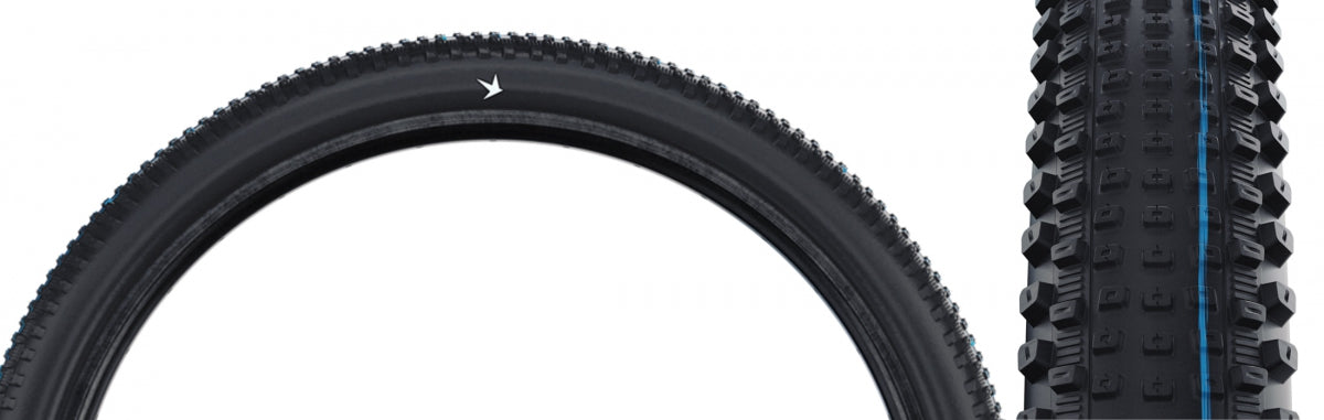 SCHWALBE TIRE SWB RICK XC PRO 29x2.25 EVO BK/BSK ADDIX SP-GRIP TLR E25 FOLD - SCHWALBE