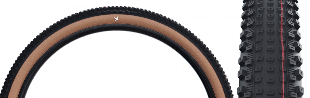 SCHWALBE TIRE SWB RICK XC PRO 29x2.25 EVO BK/TAN ADDIX SP-GRIP TLR E25 FOLD - SCHWALBE