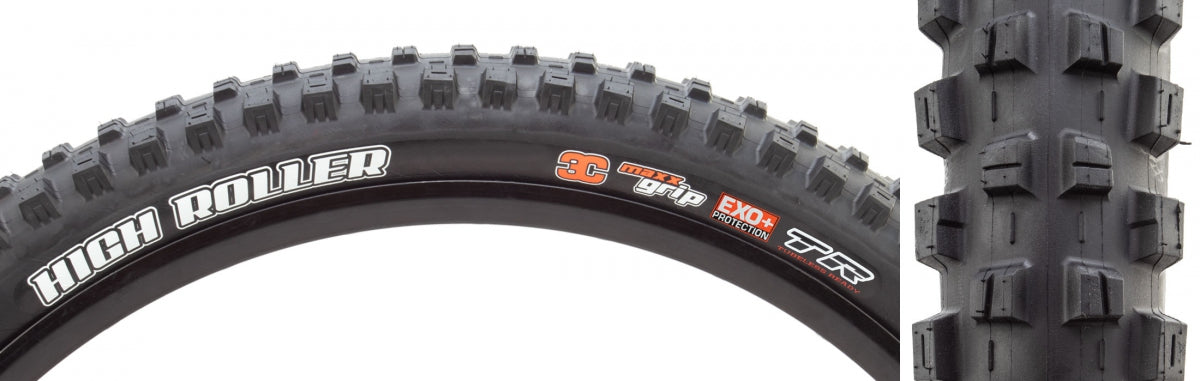 MAXXIS TIRE MAX HIGHROLLER III 27.5x2.4 BK FOLD/60 3CG/EXO+/TR - MAXXIS