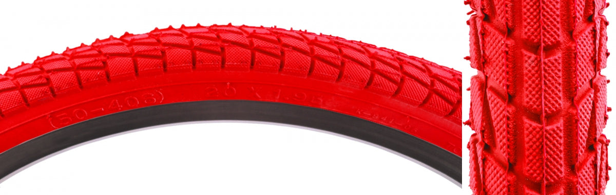 SUNLITE TIRE SUNLT 20x1.95 RD/RD KONTACT K841 WIRE - SUNLITE