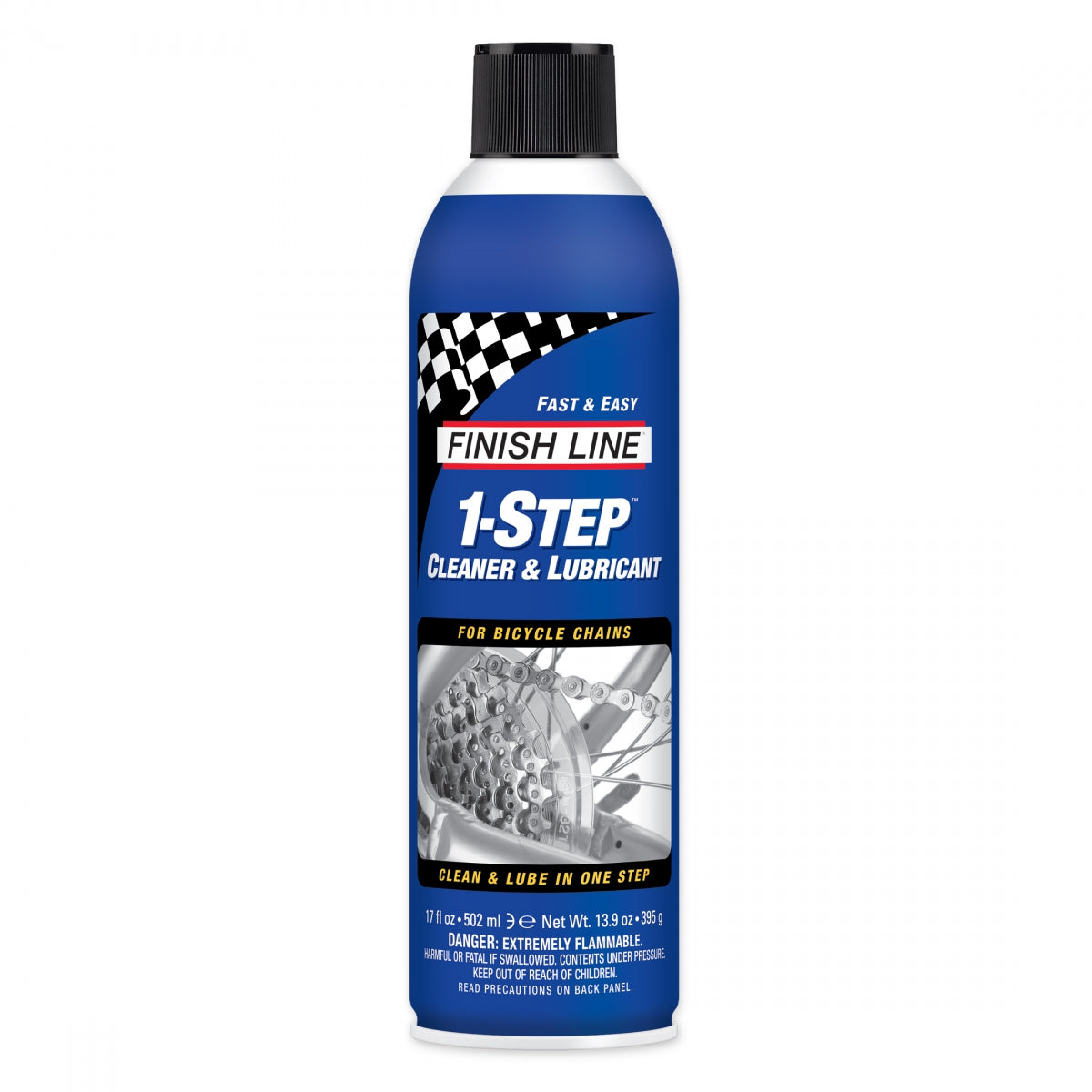 FINISH LINE CLEANER F-L 1-STEP METRO CLEAN/LUBE 17ozSPRAY - FINISH LINE
