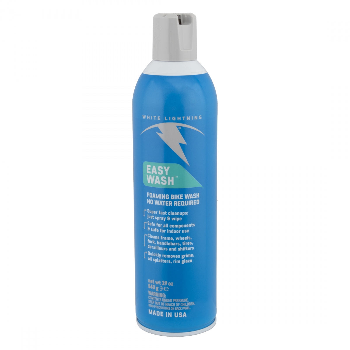 WHITE LIGHTNING CLEANER W-L EASY WASH 19oz FOAM SPRAY 4/cs - WHITE LIGHTNING