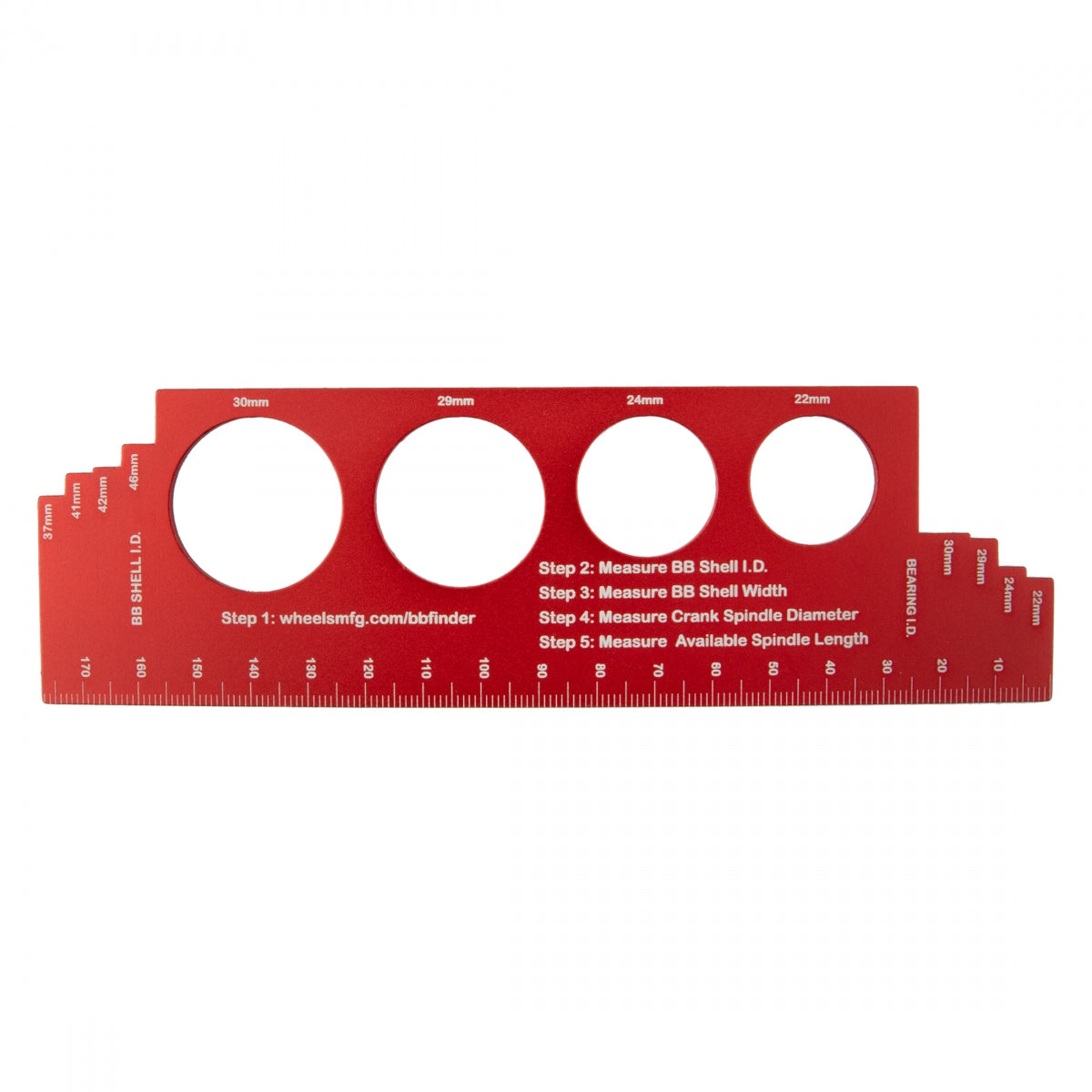 WHEELS MANUFACTURING TOOL BOTTOM BRACKET GAUGE WMFG RD - WHEELS MANUFACTURING