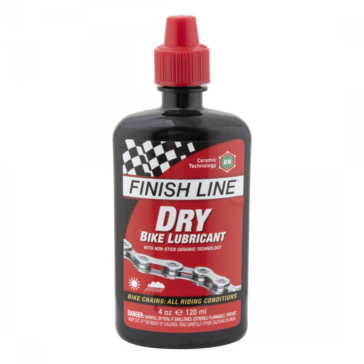 FINISH LINE LUBE F-L DRYLUBE CT 4oz NONAEROSOL DRIP BOTTLE 12cs - FINISH LINE