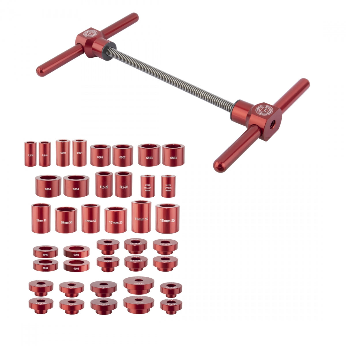 WHEELS MANUFACTURING TOOL BEARING WMFG PRESS BP0001 PRO KIT RD - WHEELS MANUFACTURING