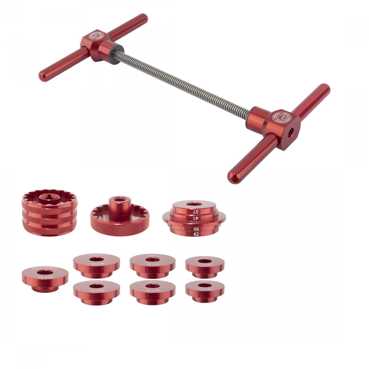 WHEELS MANUFACTURING TOOL BEARING WMFG PRESS BB BP0007 PRO INSTALL KIT RD - WHEELS MANUFACTURING