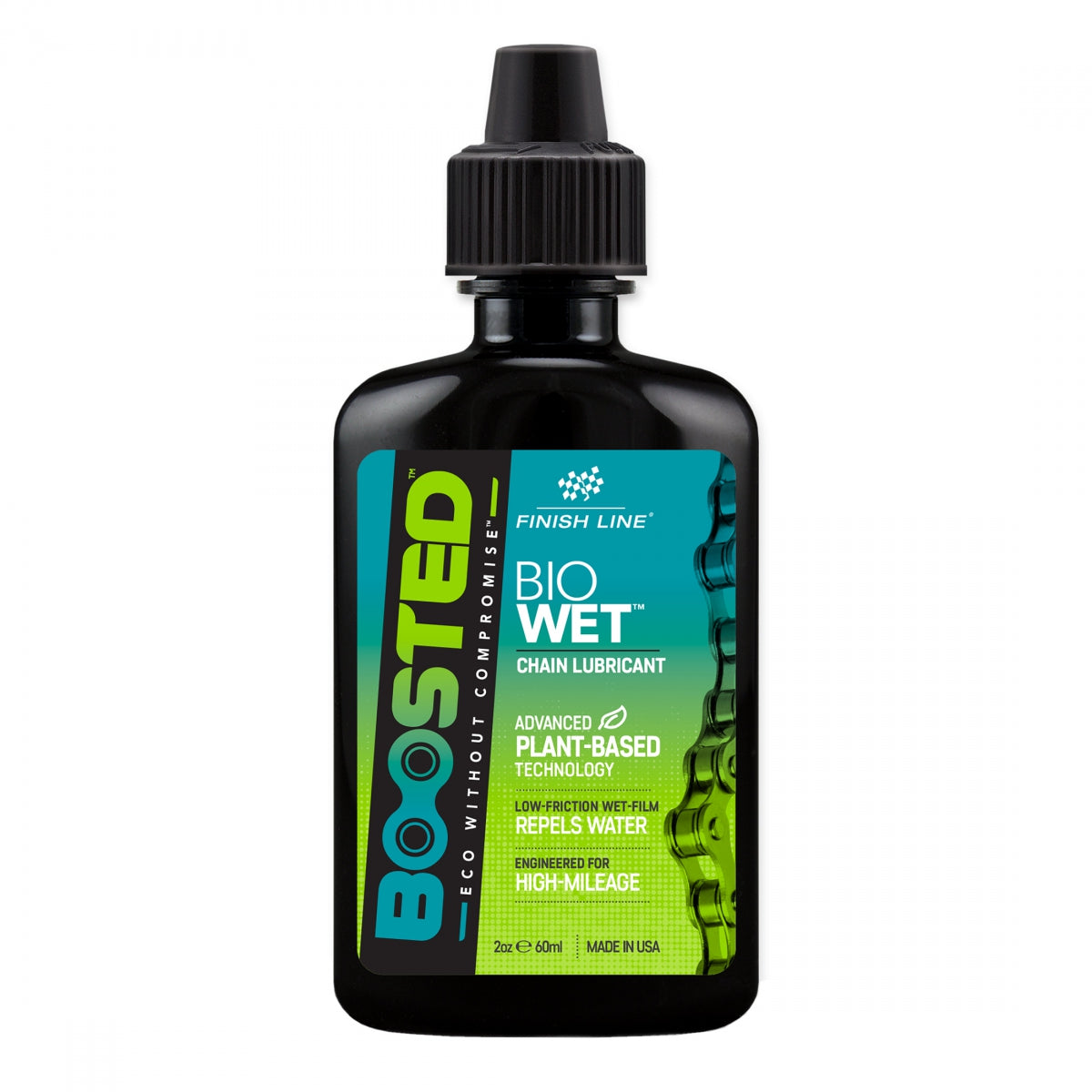 FINISH LINE LUBE F-L BOOSTED BIO WET BOTTLE 2oz 12/cs - FINISH LINE