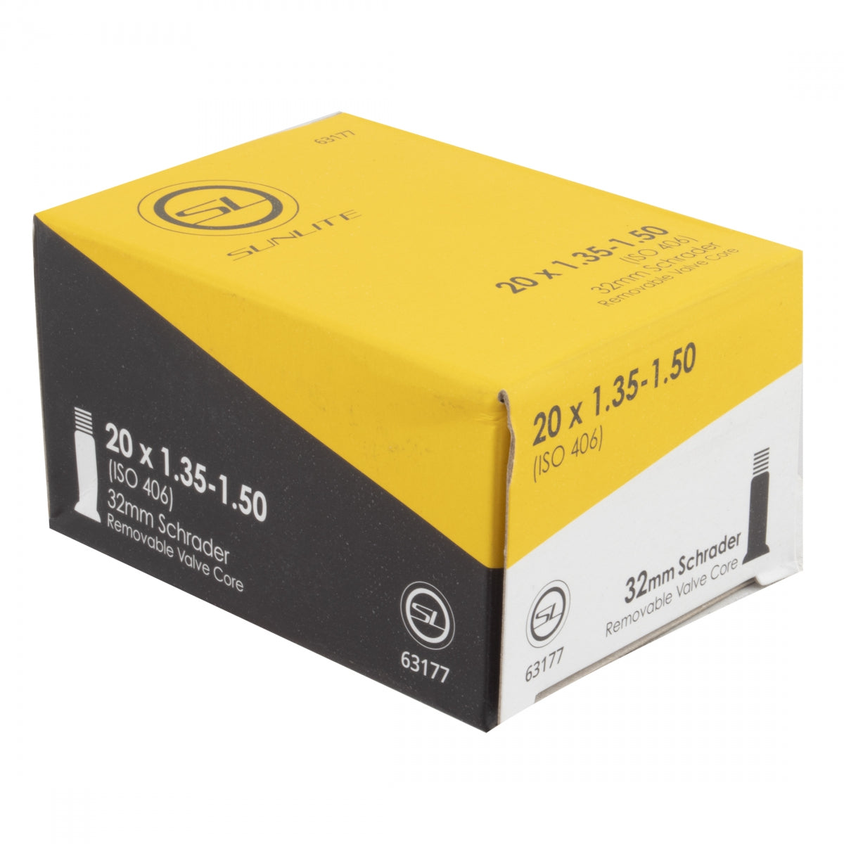 SUNLITE TUBE SUNLT 20x1.35-1.50 (406x37) SV32 FFW38mm - SUNLITE