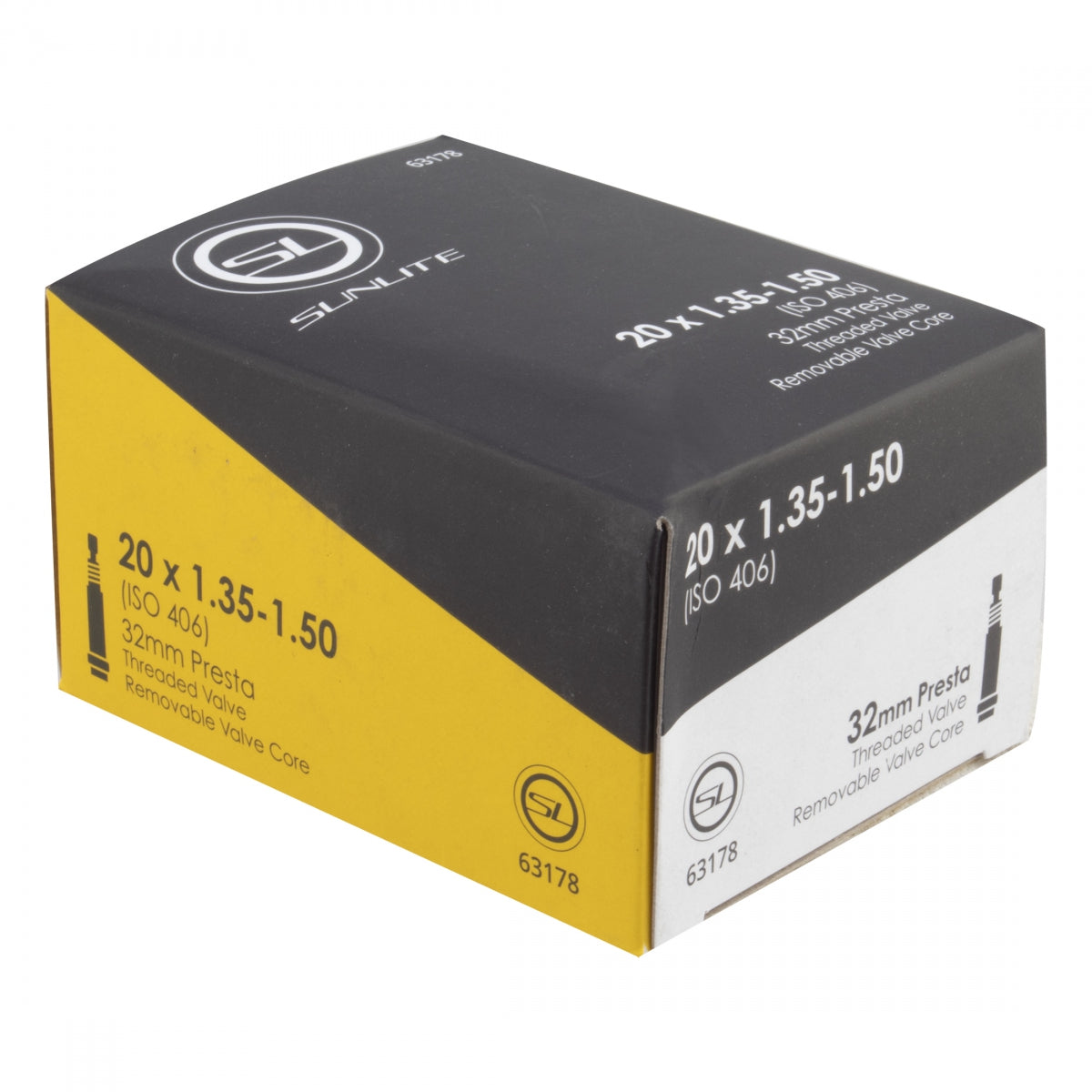 SUNLITE TUBE SUNLT 20x1.35-1.50 PV32/THRD/RC (406x37-45 FFW38mm - SUNLITE