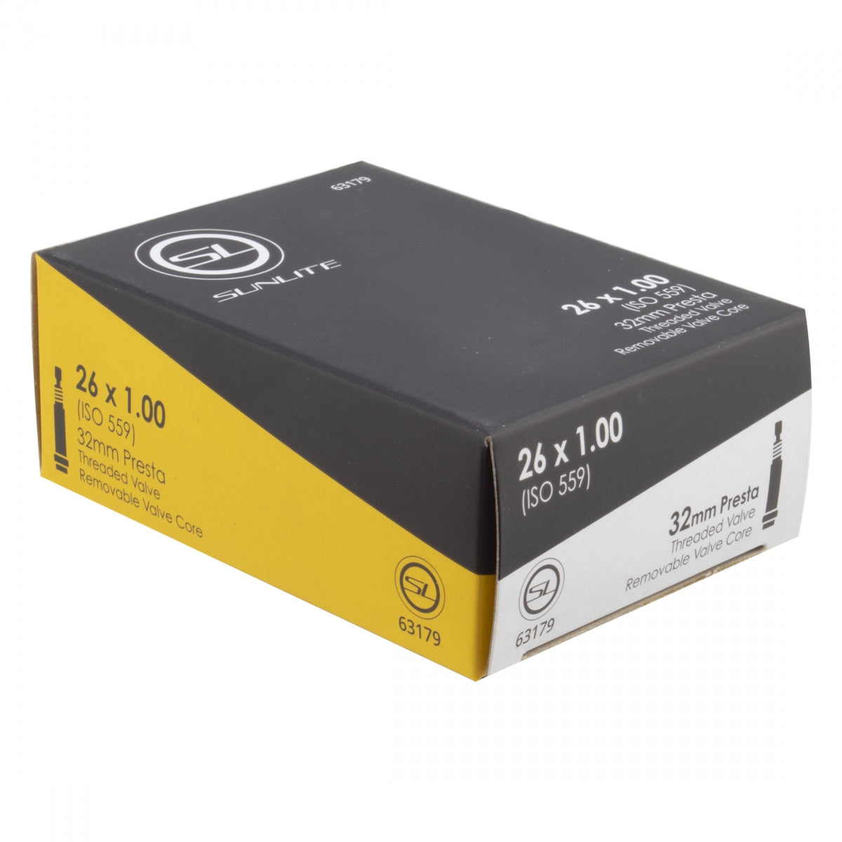 SUNLITE TUBE SUNLT 26x1.00 PV32/THRD/RC (559x25) FFW25mm - SUNLITE