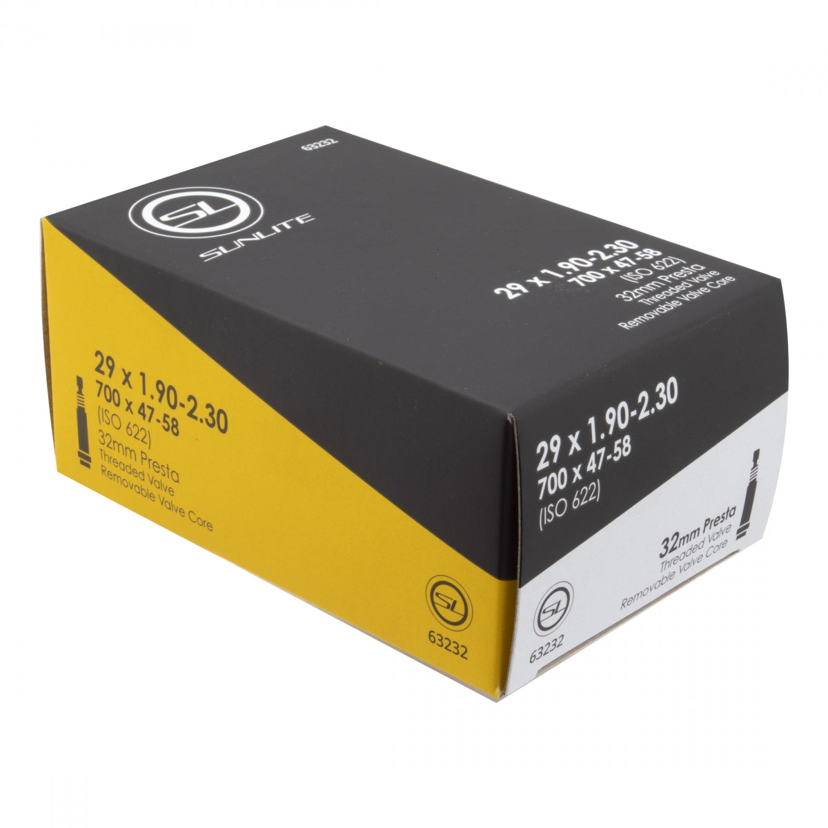 SUNLITE TUBE SUNLT 29x1.90-2.30 PV32/THRD/RC (700x47-58) FFW51mm - SUNLITE