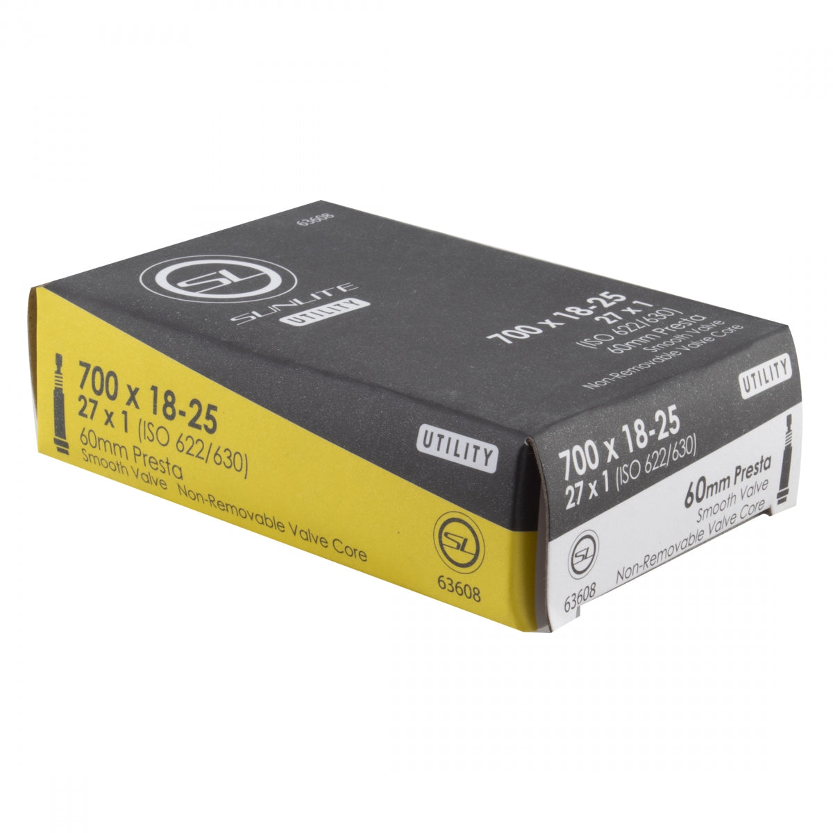 SUNLITE TUBE SUNLT UTILIT 700x18-25 27x1 PV60/SMTH/NRC FFW21mm - SUNLITE