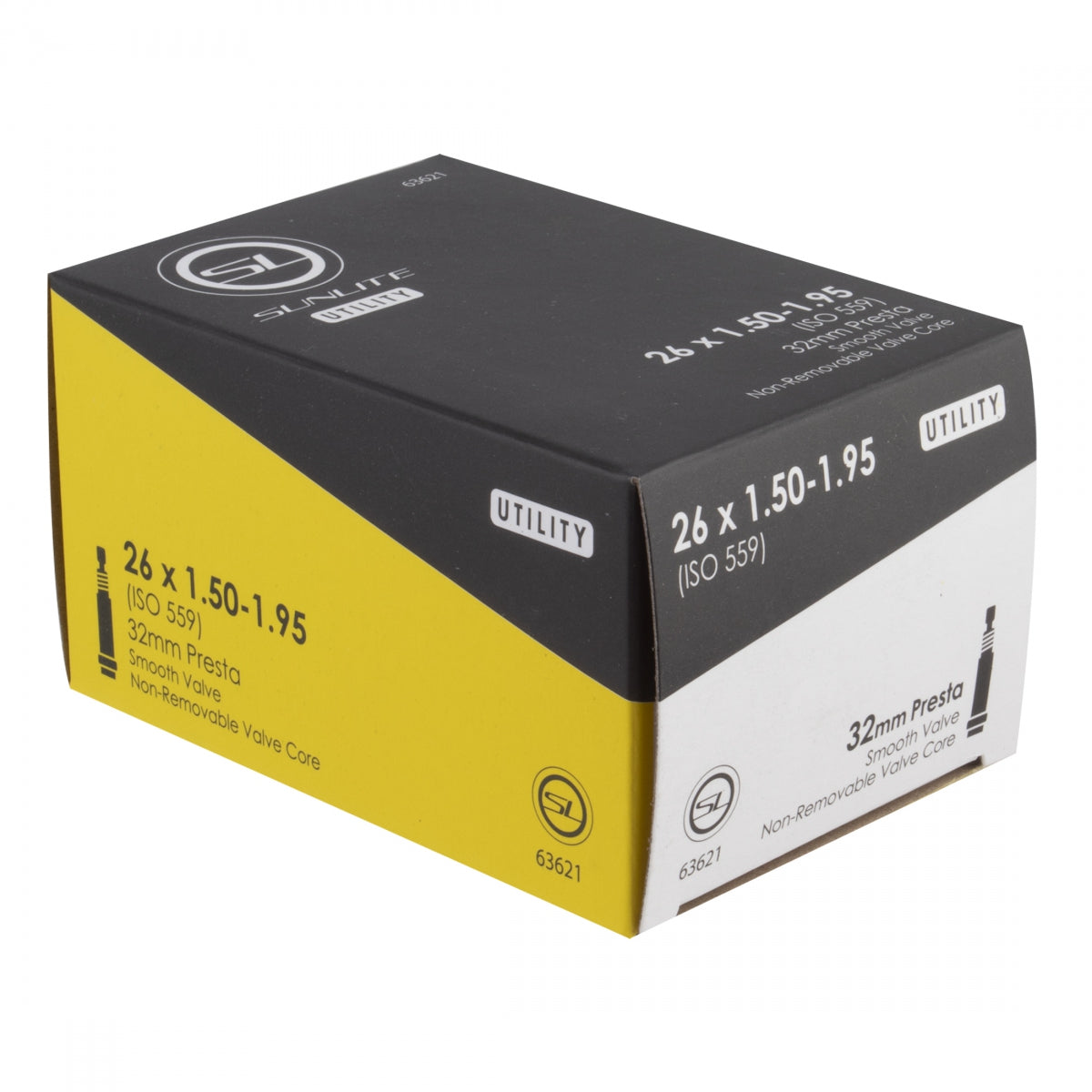 SUNLITE TUBE SUNLT UTILIT 26x1.50-1.95 PV32/SMTH/NRC FFW39mm - SUNLITE