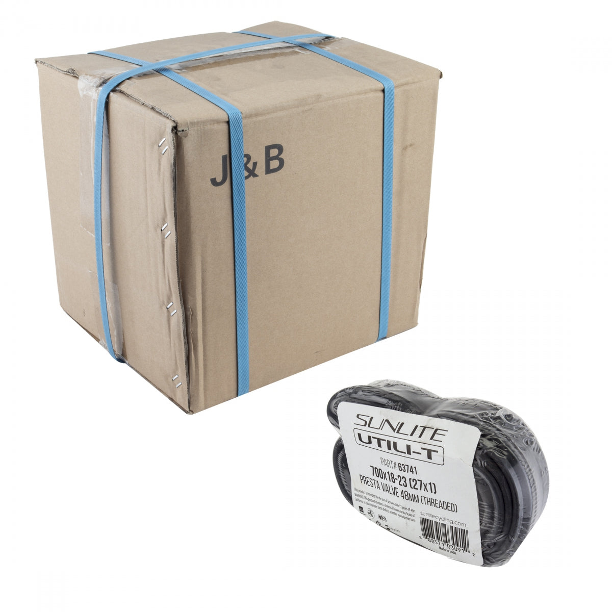 SUNLITE TUBE SUNLT UTILIT BULK 700x18-23 27x1 PV/48/THRD/NRC BXof50 FFW 21mm - SUNLITE