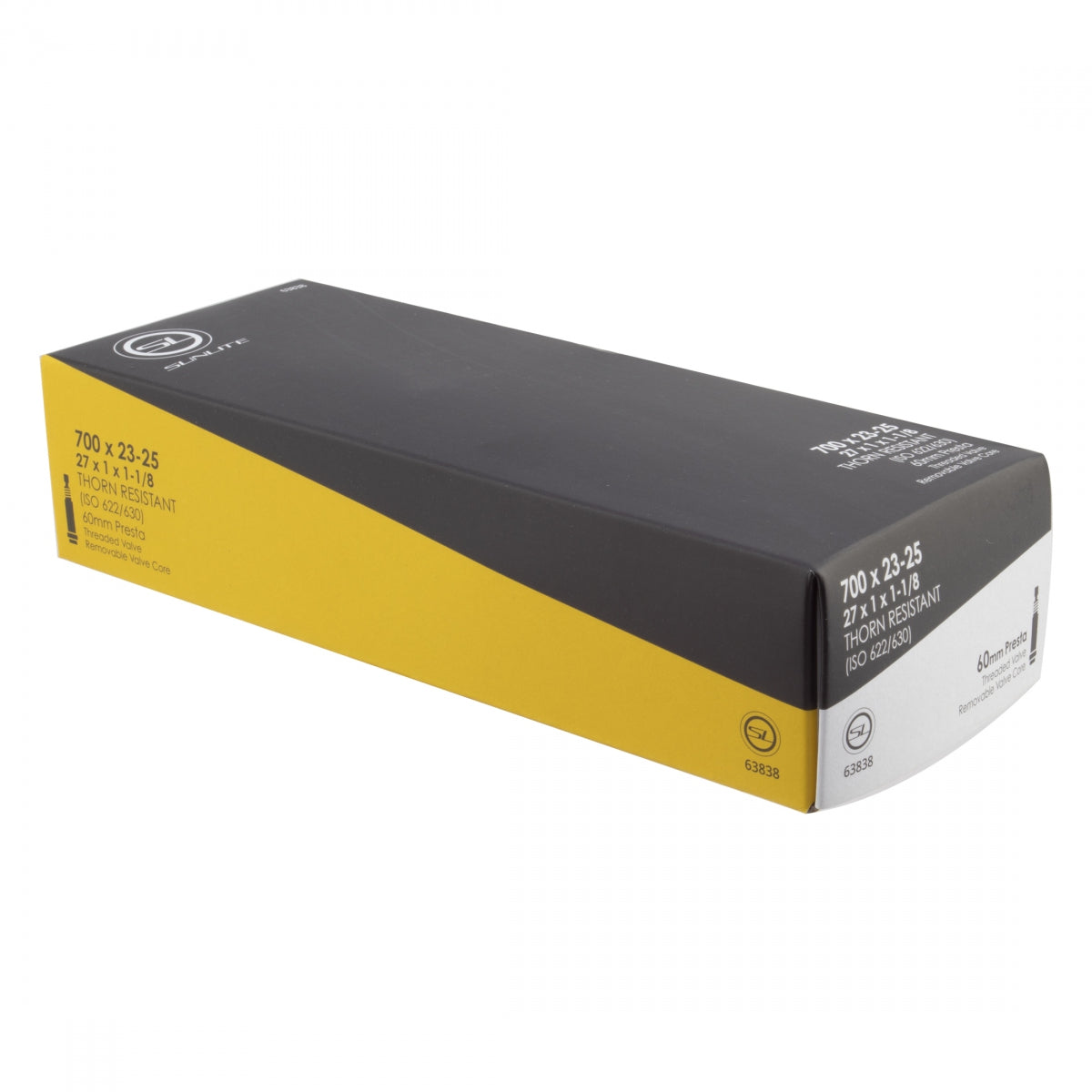 SUNLITE TUBE SUNLT THORN RES 700x23-25 PV60/THRD/RC FFW24mm - SUNLITE