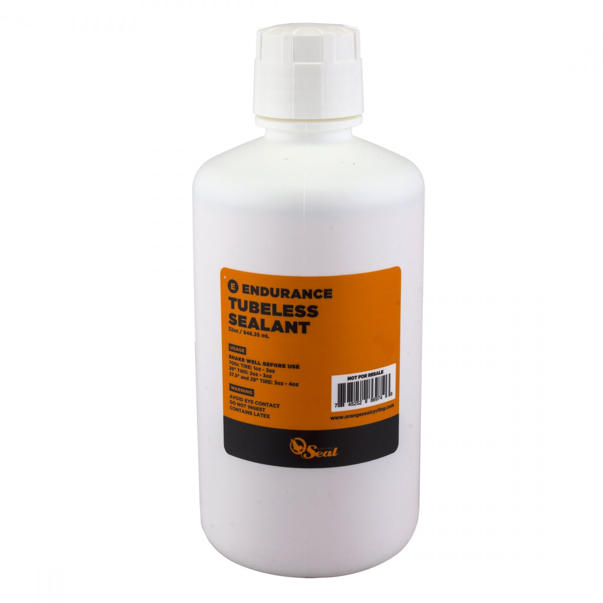 ORANGE SEAL SEALANT TIRE/TUBE ORANGE SEAL ENDURANCE 32oz SHOP - ORANGE SEAL