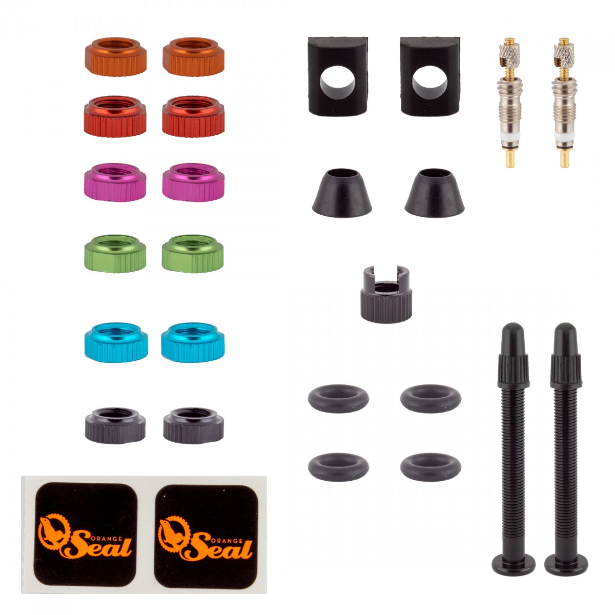 ORANGE SEAL VALVE TUBELESS ORANGE SEAL VERSAVALVE KIT 48mm - ORANGE SEAL