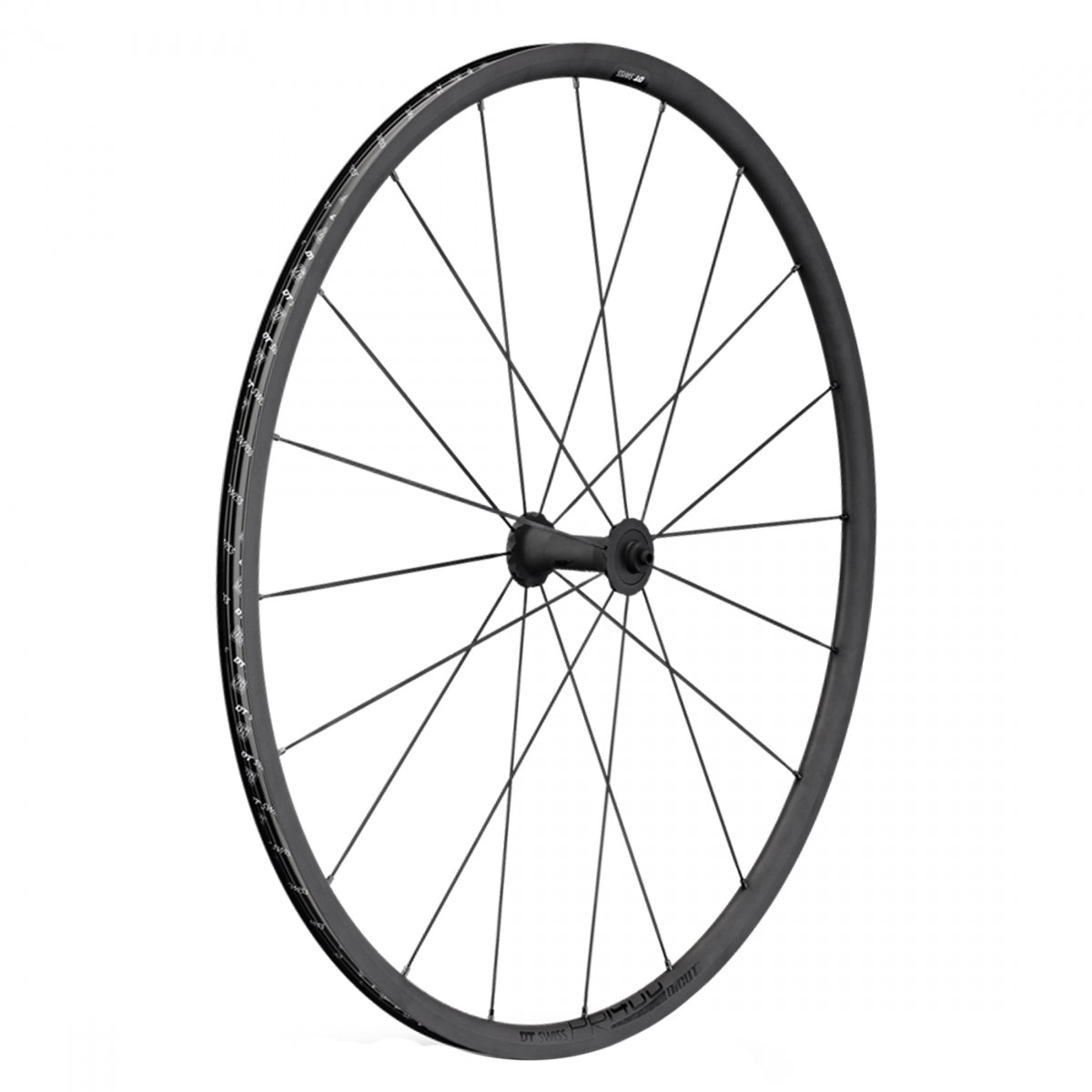 DT SWISS WHL Front DT 700 622x18 PR1400 DICUT OXIC 21 100x5mm ROAD BK w/TUBELESS VALVE/TAPE/BRAKE PADS - DT SWISS