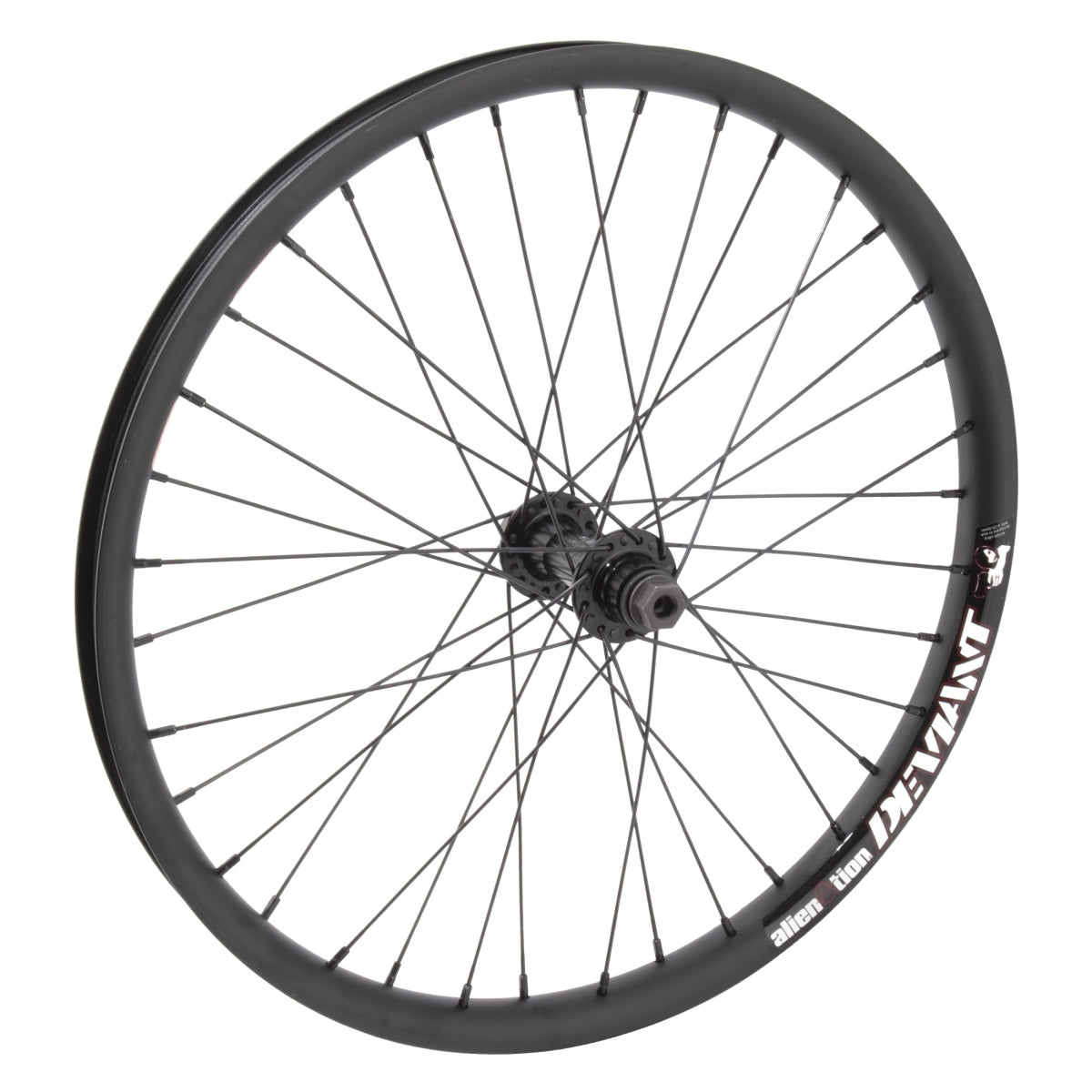 ALIENATION WHL Front 20x1.75 406x25 AN UL DEVIANT G69BRAKELESS M-BK 36 AN TINMAN 3/8 BK 100mm DT2.0/1.8BK - ALIENATION